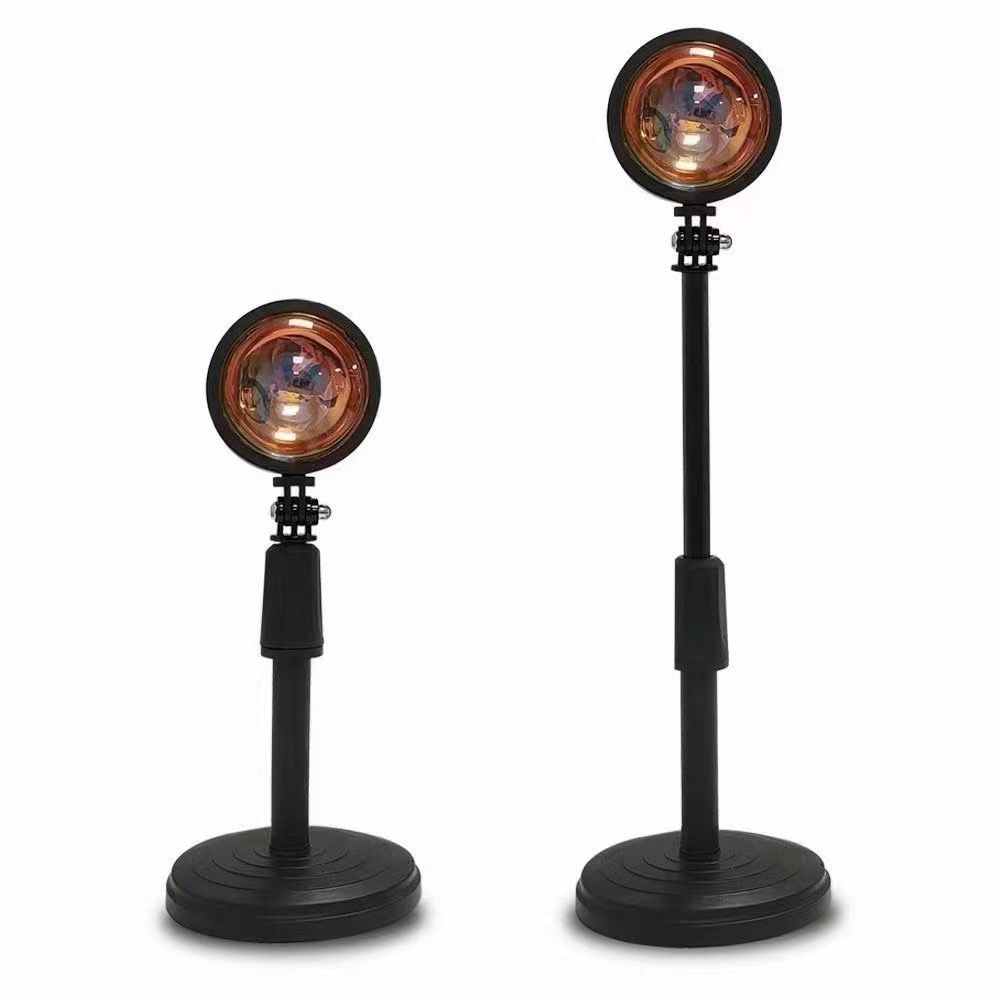 Горячий закат настольная лампа Настенный фон для спальни LED RGB закат пол свет Ночник проектор лампа