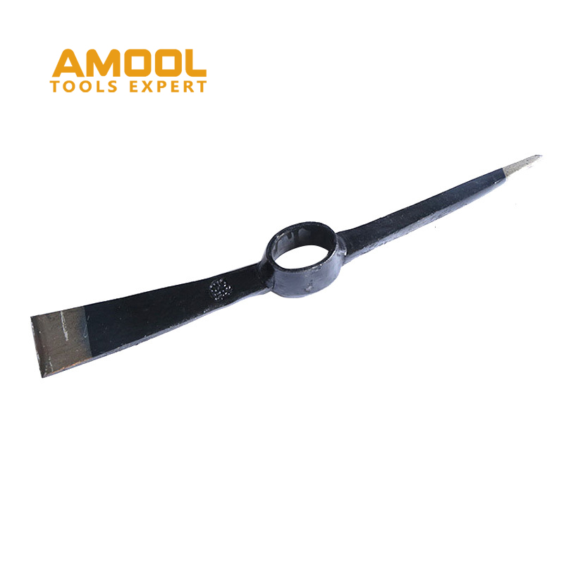P402 Professional Pickaxe Flat&Point Oval Hole farm tool steel pickaxe