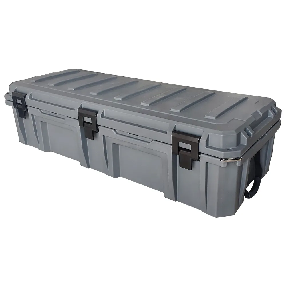 110L Plastic Tool Box with Snap SUV car roof rack camping
