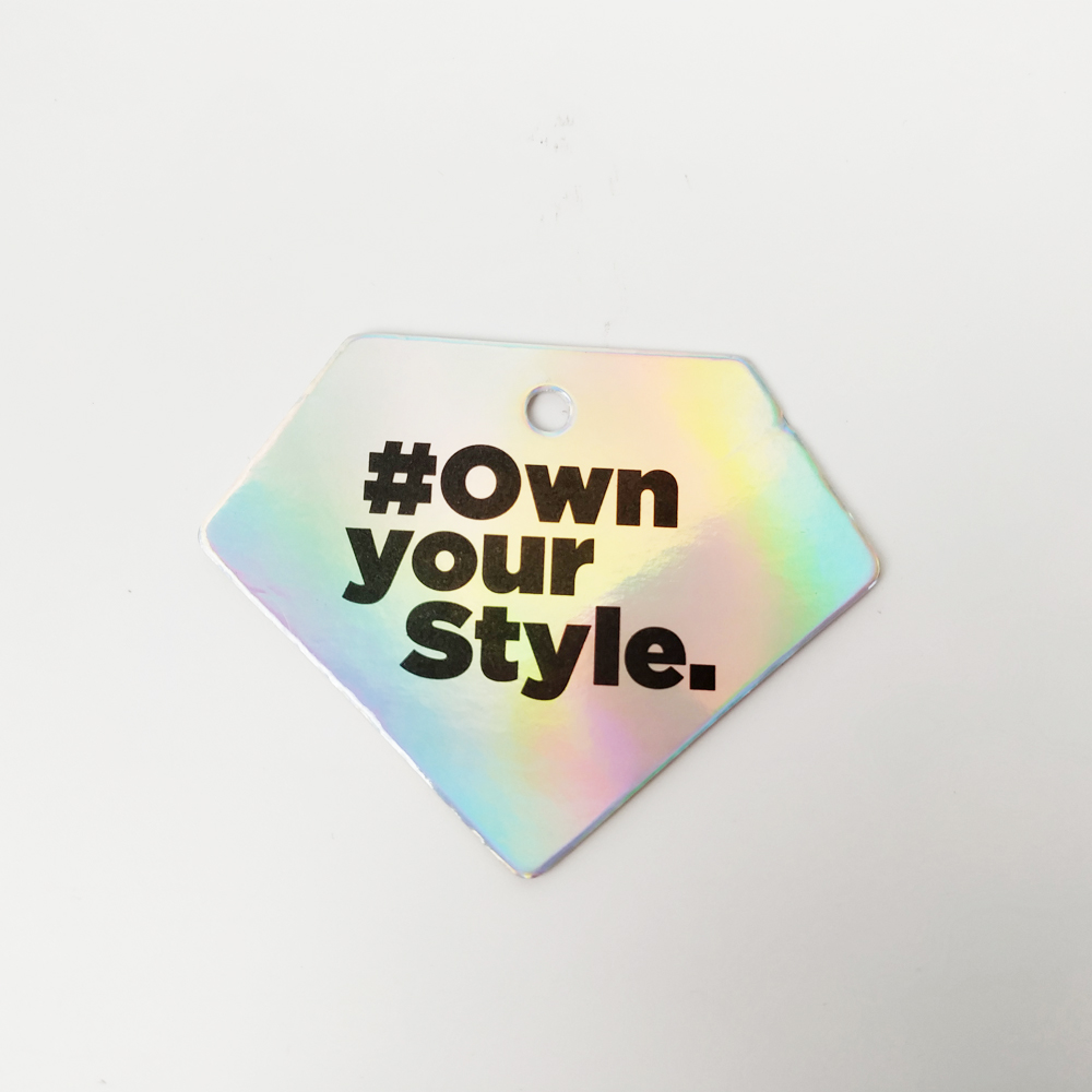 Luxury Custom Logo Printed Swing Hang Tags for Clothing