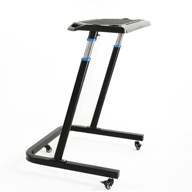 Height Adjustable Indoor Cycle Bike Trainer Table Desk Laptop Standing Desk