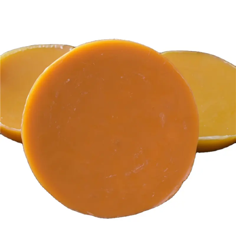 Yellow beeswax is nice for lip balms and soaps