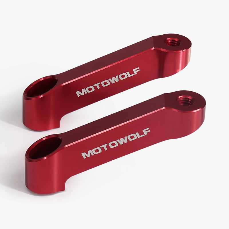 Motowolf мотоцикл алюминиевое зеркало заднего вида модифицированный удлиненный удлинитель кронштейн