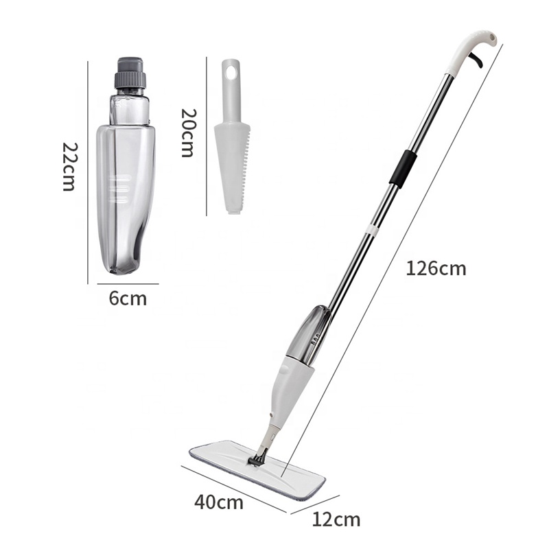 2020 Amazon Popular Water Pump Spray Mop With Water Steam Cleaning Floor Easy Use Mopping Cleaner With Water Spay Fregar
