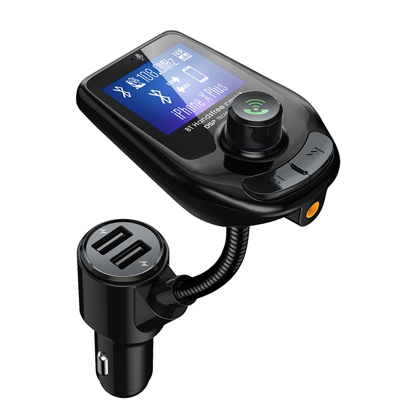 1,8 "TFT цветной дисплей Автомобильный MP3-плеер Bluetooth 5,0 приемник fm-передатчик двойной USB QC3.0 зарядное устройство U диск/TF карта/AUX