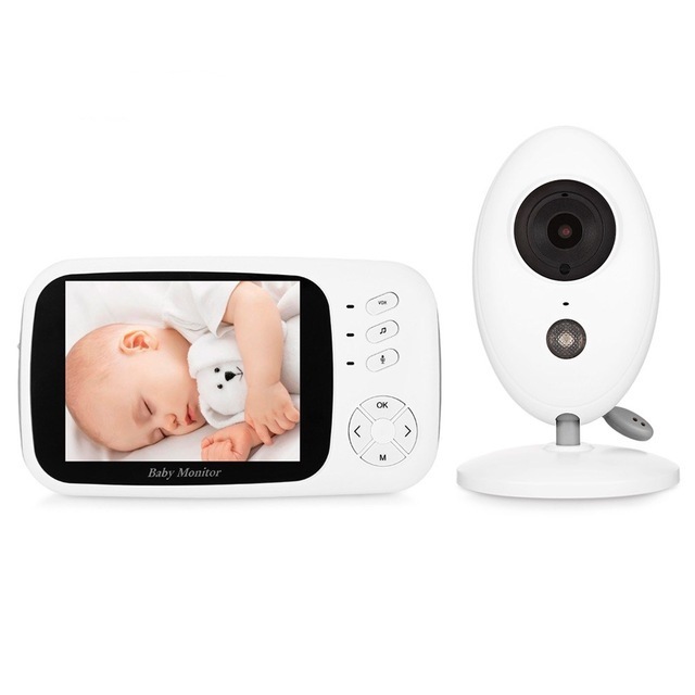 Экран 2,4 ГГц инфракрасная Ночная видеоняня Babyphone с камерой и аудио Радионяня