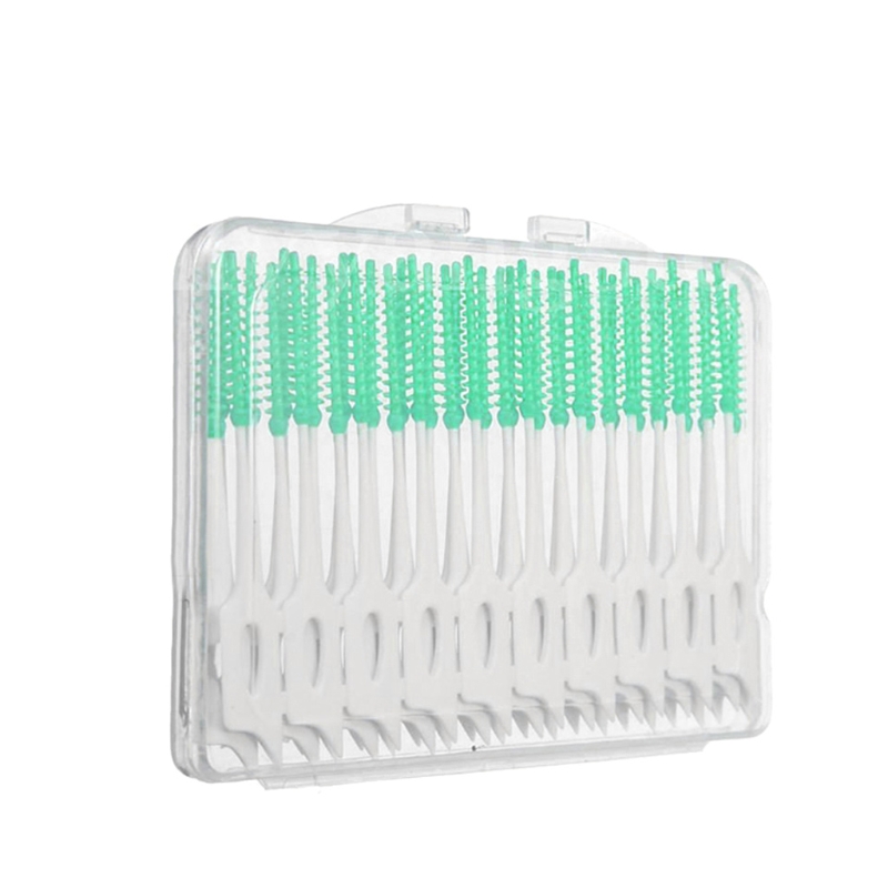 Eco Friendly Oral Care Dental Product Private Bamboo Biodegradable OME Disposable Interdental Brushes
