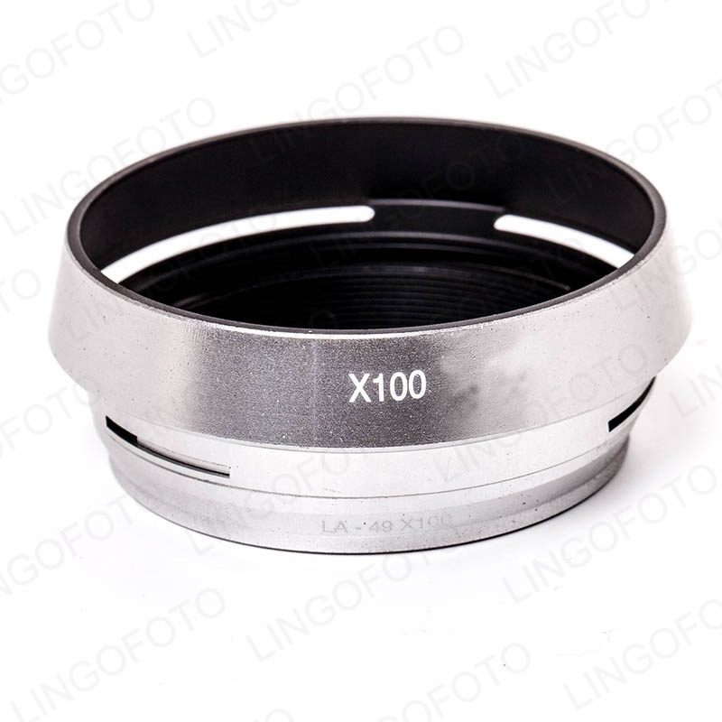 LH-JX100 бленда LA-49X100 переходное кольцо для Finepix X100 серебро LC4102