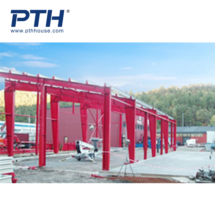 Prefabricated Sustainable High Quality Large Span Metal Frame Workshop Steel Structure Warehouse