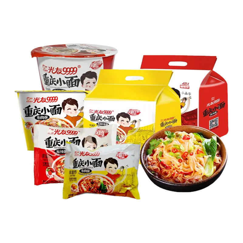 Chinese Popular Brand Instant Noodles Hot Chicken Noodles Hot And Sour Vermicelli Sweet Potato Korean Ramen Noodles