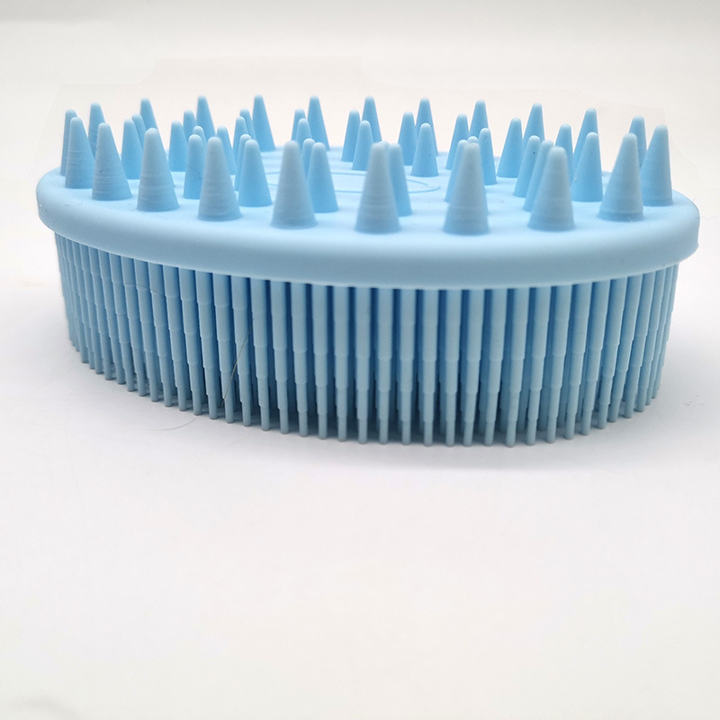 New idea factory Customized Food Grade silicone bubble bath brush OEM ODM silicone bath body brush