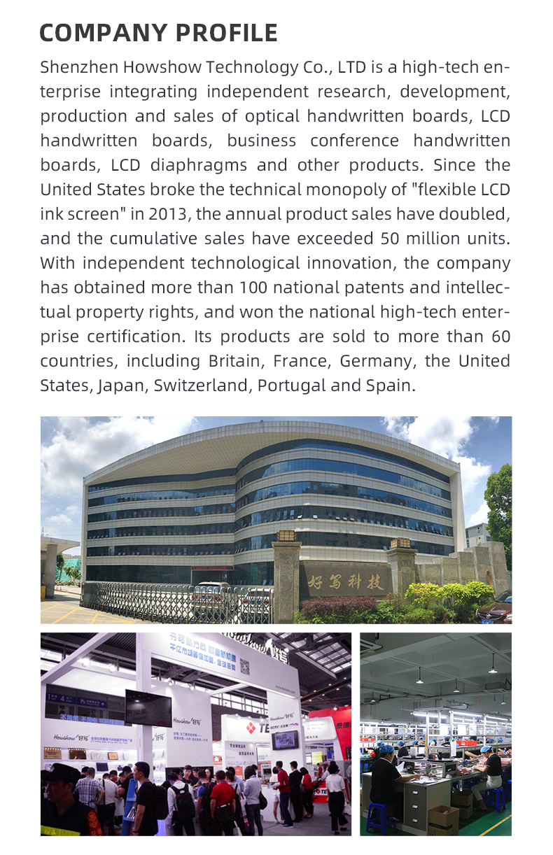 Howshow Gift For Kids 8.5 Inch Lock Magic Kids Lcd Multicolor Plastic Writing Board