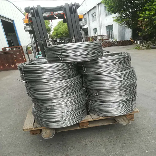 china manufacturer high quality 99.99% pure Aluminum Wire 6.0mm