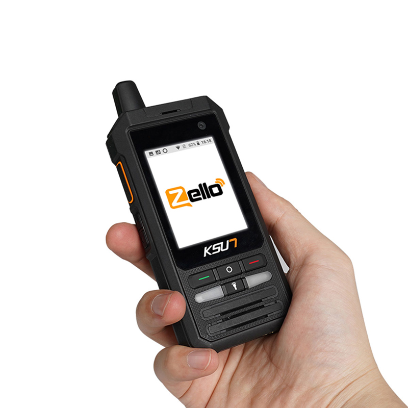 Рация KSUN ZL20 на Android с поддержкой Wi-Fi, GPS, 4G, Lte, 3G, GSM, Poc, 500 км