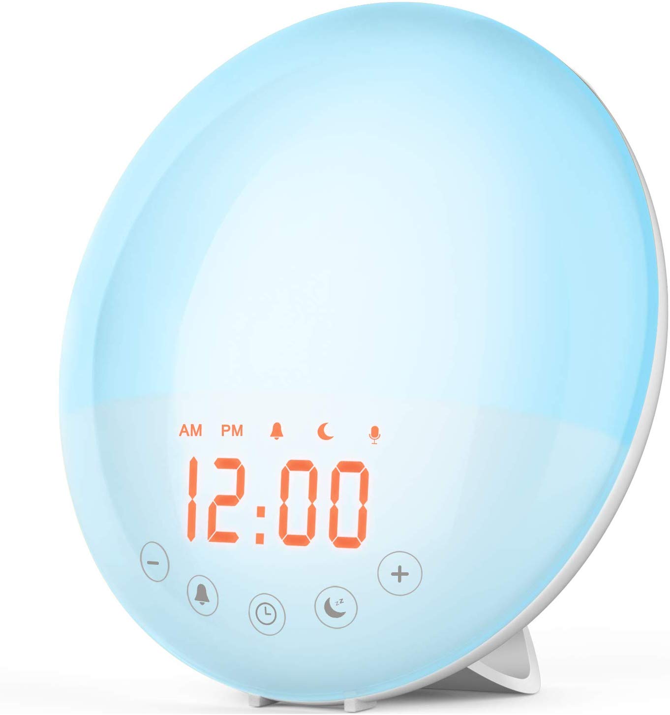 Wake Up настольная лампа Sunrise Simulator будильник Сенсорное управление Led прикроватная Usb портативное радио с динамиками