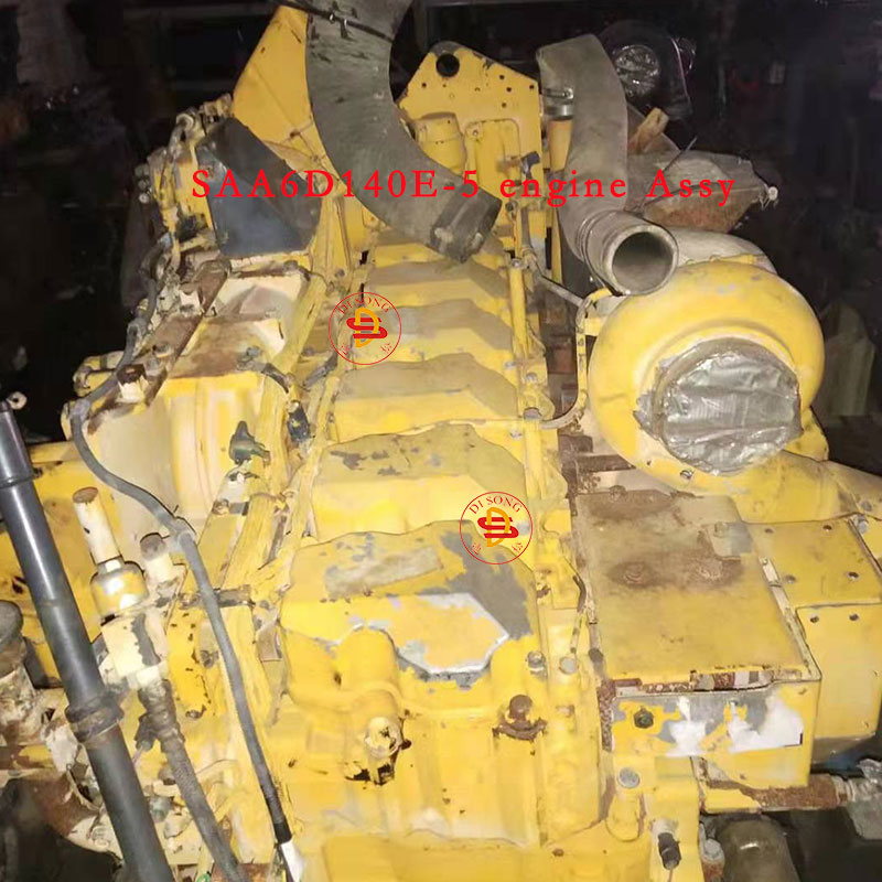 SAA6D140E-5-4-3-2-1 двигатель в сборе D155AX двигателя бульдозера б/у