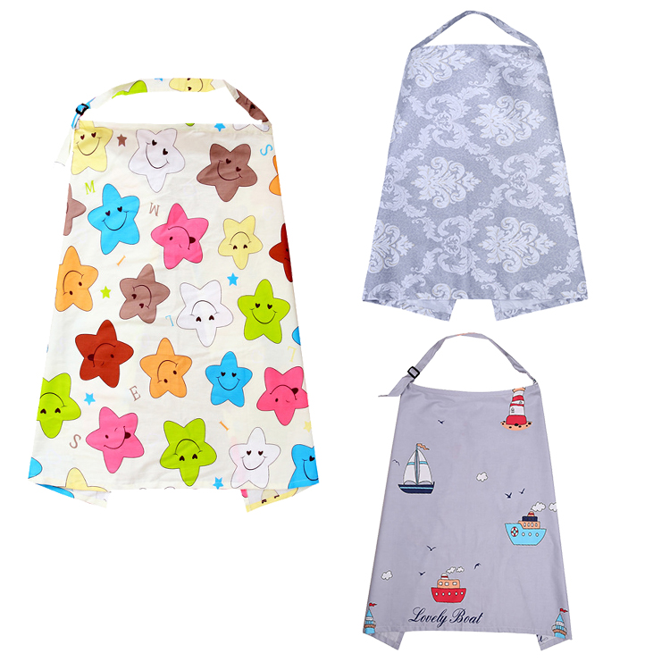 FFamicheer BSCI outdoor cotton organic nursing cover anti emptied baby nursing cover