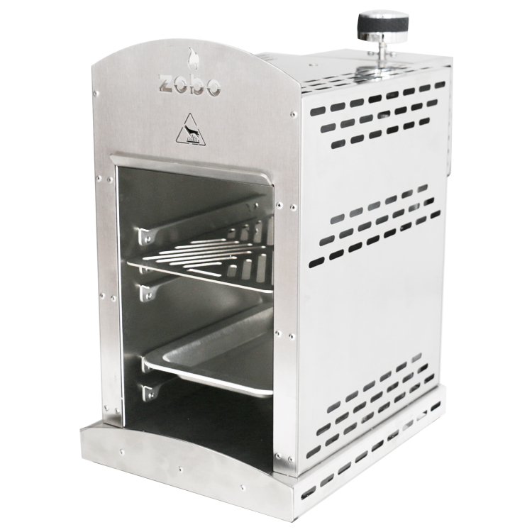 ZOBO ZB-N12 12000btu 800 кВт, более градусов Цельсия, газовая печь для стейков сжиженного углерода с CE