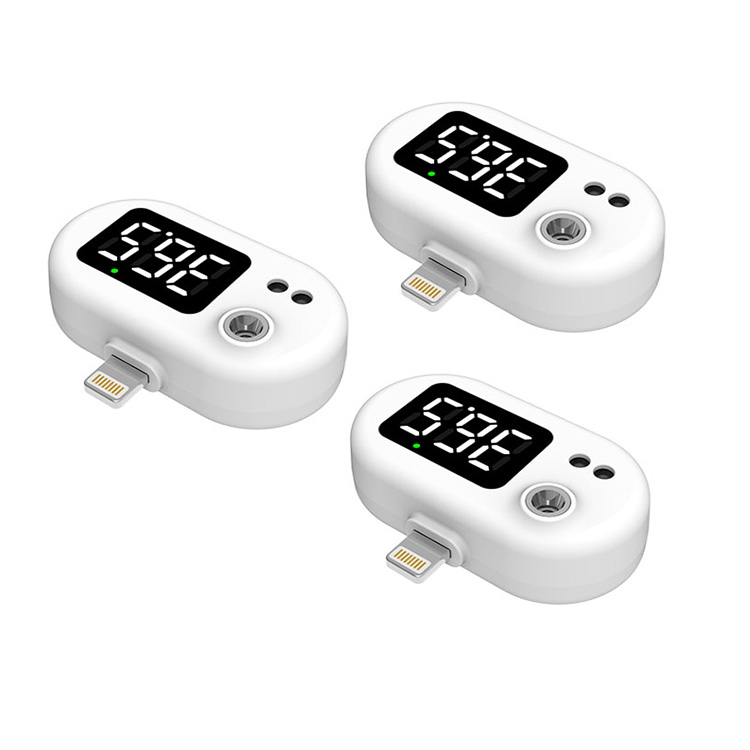 Термометр для мобильного телефона USB K8, умный беспроводной инфракрасный датчик температуры тела для Android IOS, термометры для сотовых телефонов