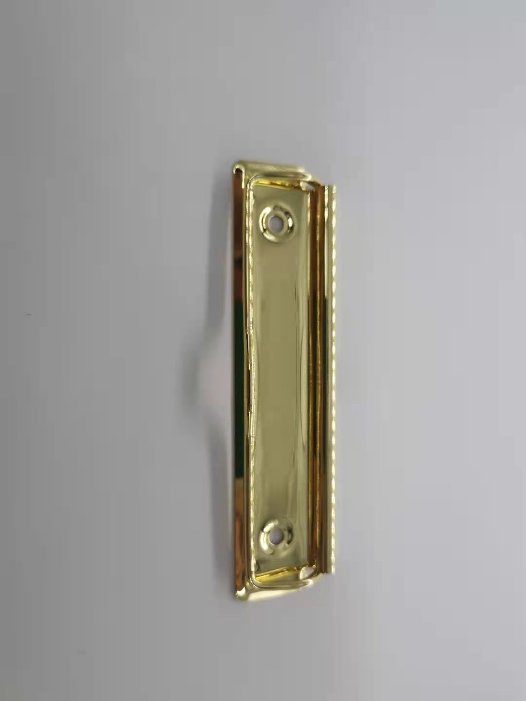 office stationery 100/120mm file spring fasteners binder clip golder color board clip