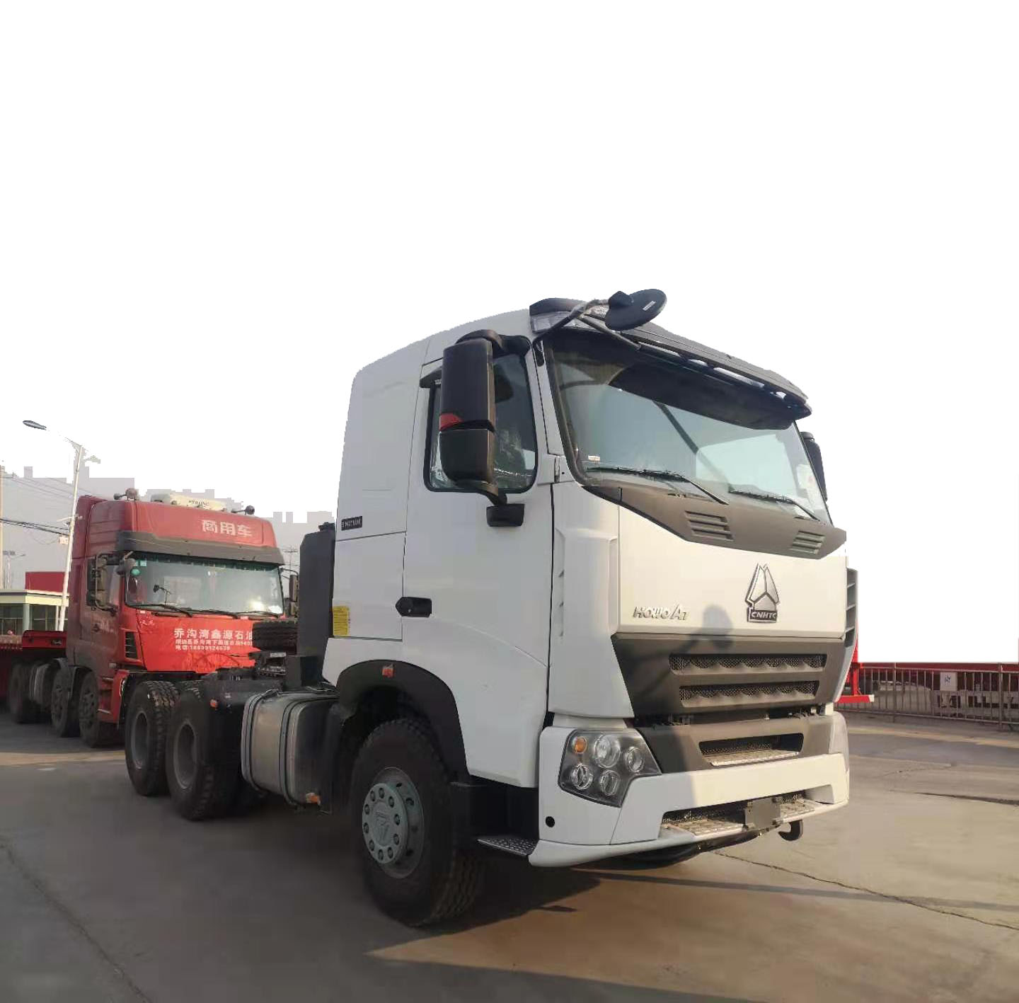 Sinotruck 10 Wheeler 371hp HOWO A7 6X4 головка трактора для грузового транспорта