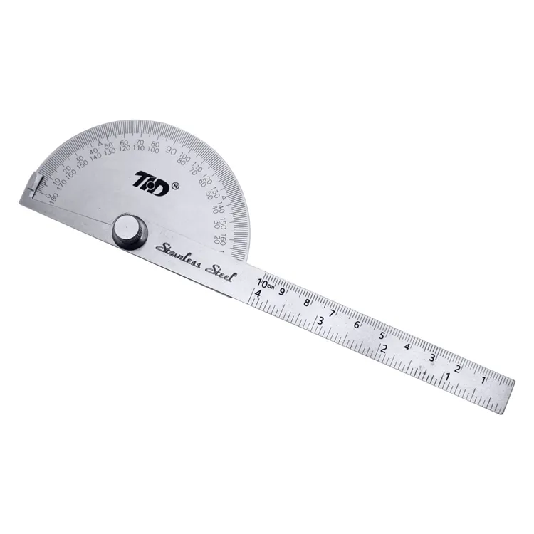 Wholesale Measurement Universal Metric Angle Circle Ruler Device Protractor