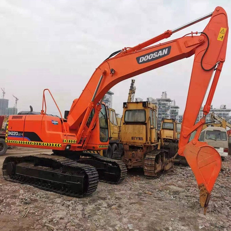 Used Doosan DH220lc-7 excavator for sale/Second hand crawler excavator with cheap price