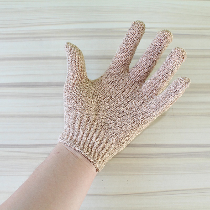 Exfoliating Gloves Bath Mitt Cleaning Gloves Shower Deep Cleaning Acne and Dead Skin Removal Exfoliating Shower Gloves Colors