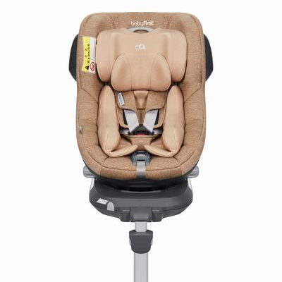 Детское автокресло, вращающееся на 360 градусов, размер I-40-100 см, с Isofix и опорными ножками, R101F