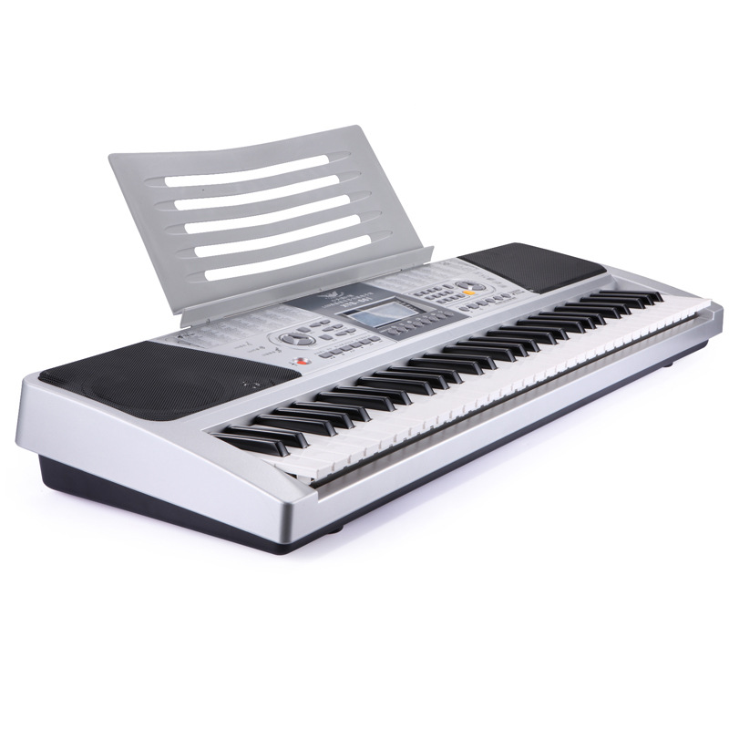 Анжеле XTS-661 61-ключ многофункциональные 200 звуки ритмы со светодиодным ЖК-дисплей миди музыкальная клавиатура пианино