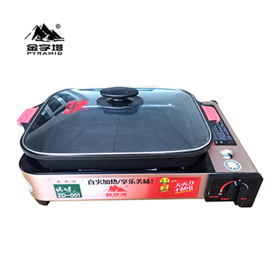 golden supplier china great wall barbecue outdoor kitchen butane gas stove with Oven