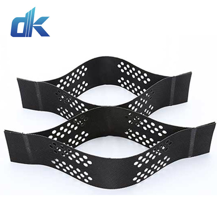 Dingkun super quality uniaxial tensile plastic highway mining honeycomb geogrid wire mesh