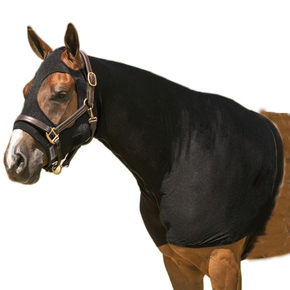 Thickened elastic lycra hood horse rug Elastic horse lycra hood