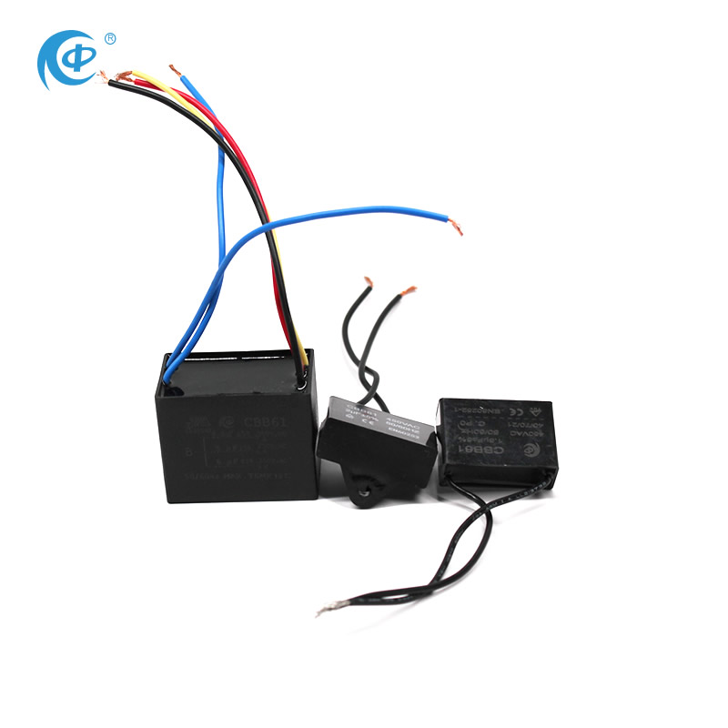 250v 0,65 мкФ/1,35 мкФ cbb61 конденсатор с алюминиевой крышкой