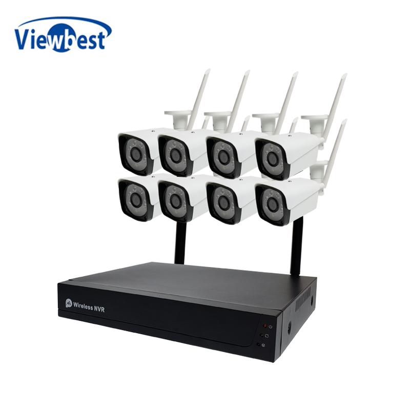 Tuya app 8ch 1080P wifi NVR комплект беспроводная ip-камера для дома и улицы wifi камера комплект