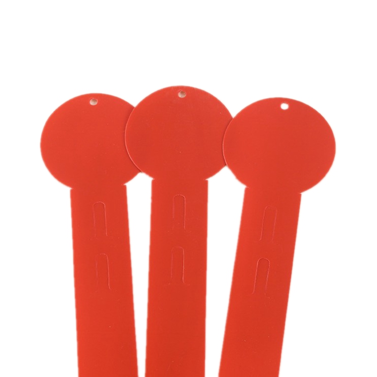 The manufacturer specializes in producing PP hanging strip PVC promotion hanging strips supermarket hanging strips