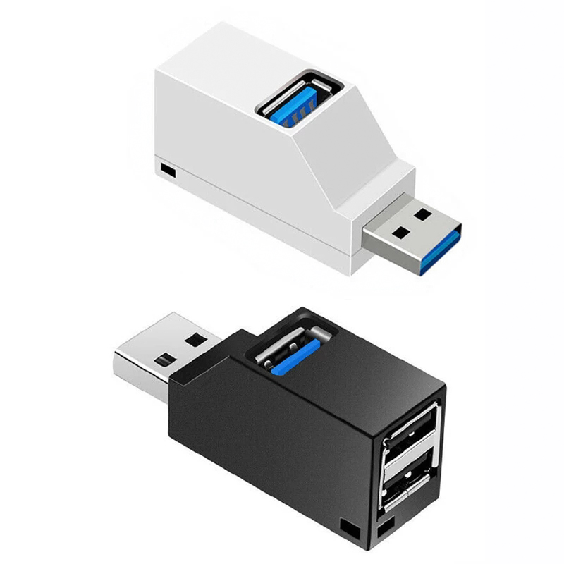 Концентратор USB 3,0, мульти-разветвитель 2,0 для передачи данных, мини-разветвитель с 3 портами, USB-разветвитель, концентратор USB