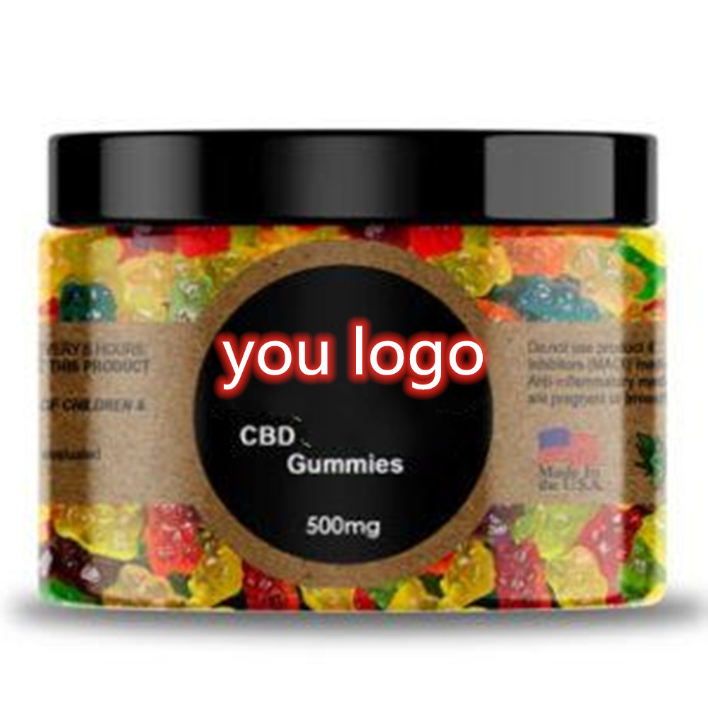 2019 fancyli горячие продажи КБР gummies 8 унций 500 мг упакованы в банку Сделано в США