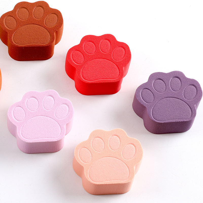 Factory Low MOQ makeup powder puff Custom Logo Packaging OEM Beauty Sponge Blender