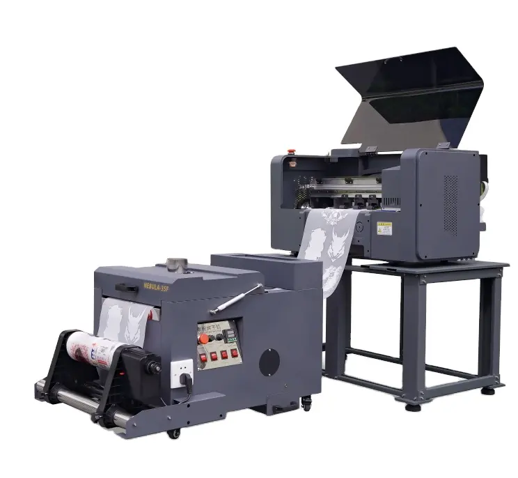 FOCUSINC Fast shipping DTF printer any fabric printing a3 dtf printer printing machine 30cm shaker powder machine