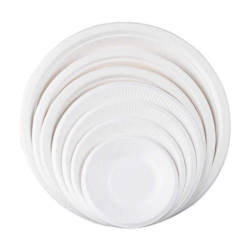 disposable tableware biodegradable disposable party paper dinner color plate set tableware disposable