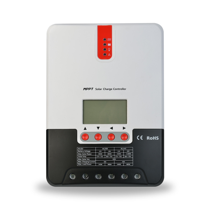 MPPT Solar Charge Controller Hybrid 12V 24V 36V 48V 10A 20A 30A 40A 50A 60A Solar Battery Charger Controllers Charging