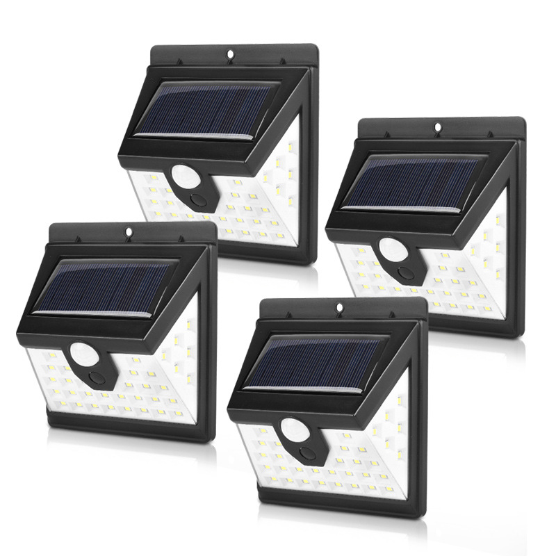 Hot sale outdoor motion sensor wall lamp led security outdoor garden solar light