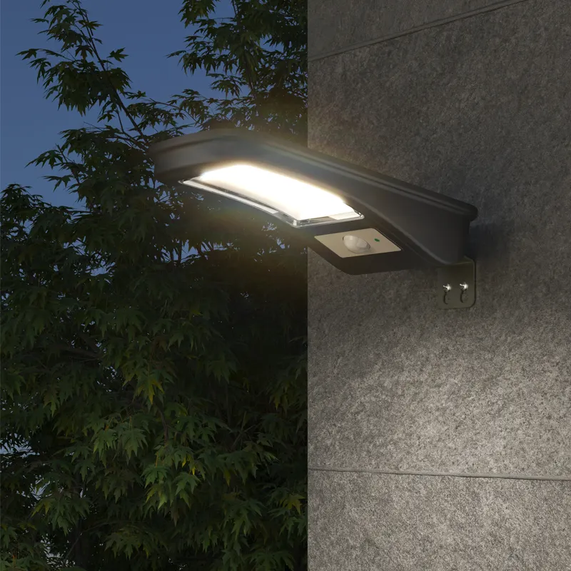 Cheap Graden Solar Lights Outdoor Lamp Wall Mounted Custom Led Wall Light With Sensor PIR