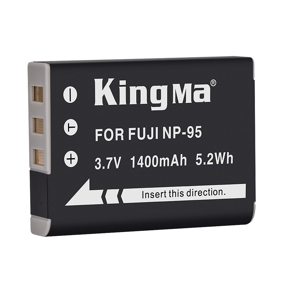 KingMa литий-ионная аккумуляторная батарея NP-95 для цифровой фотокамеры FUJI X70 X100 X30 X100T X100S камера