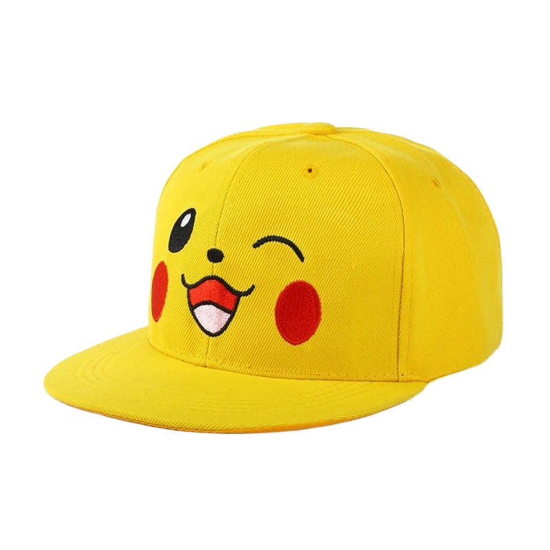 Бейсболка Fitspi Pikachu в стиле аниме для мужчин, женщин, взрослых и детей, шапки для пар, спортивные кепки для улицы, повседневные Шапки