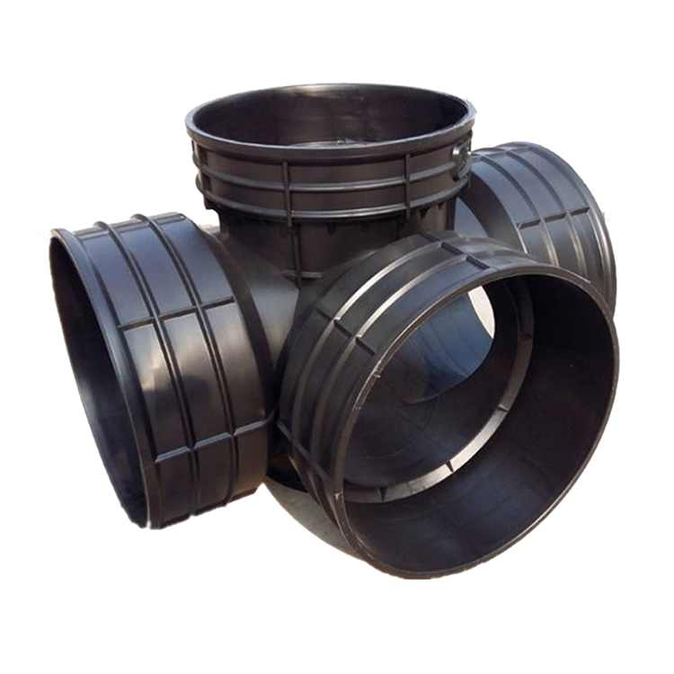 DN315mm-1000mm Underground Black Inspection Well Inspection Chamber