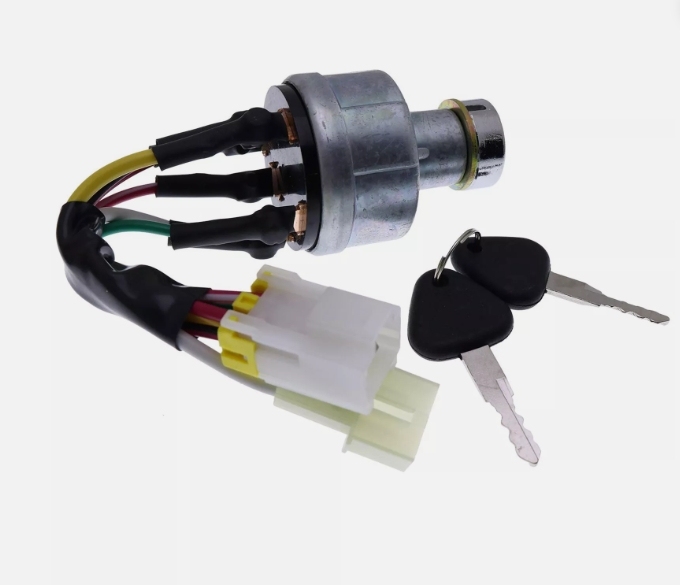 14526158 14529152 voe14526158 voe14529152 Ignition Switch W 2 PC Keys for Volvo EC140 EC160 EC210 EC240 EC290 EC330 EC460