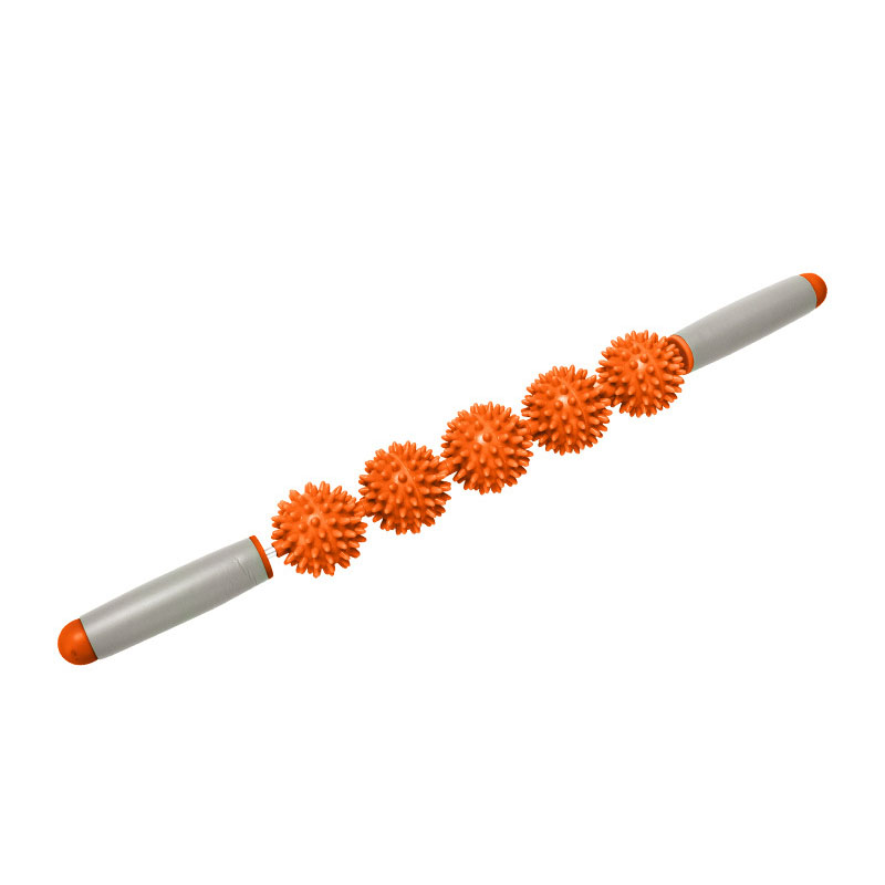 New Design 5 Spiky Baasslls Mage Stick Bar For Body Massage