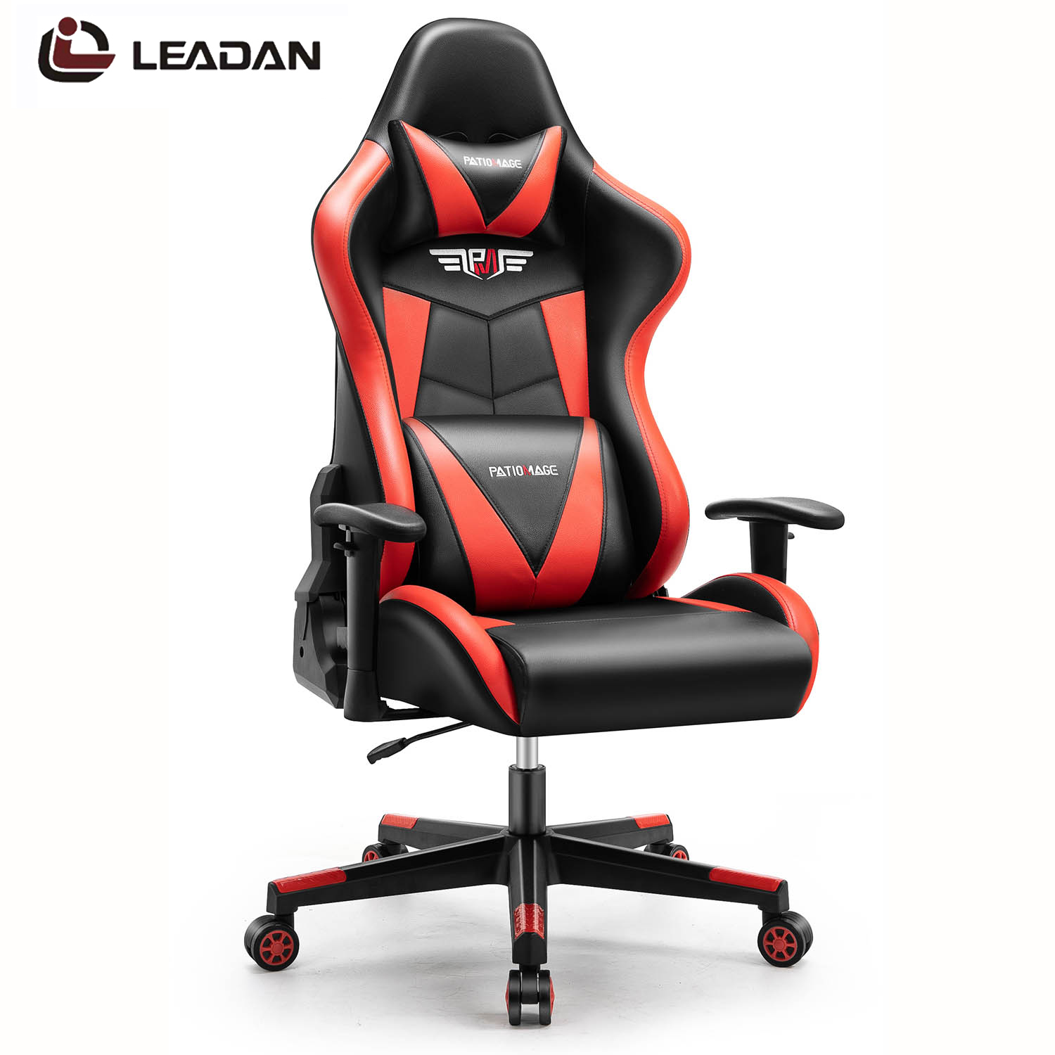 Недорогой игровой стул LEADAN rgb на заказ, белый игровой стул Скорпион с динамиками, подножка, массажный игровой стул, игровые детали для офиса le